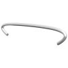 Gabion Hooks 100 pcs Galvanized Steel 3.9" - Silver