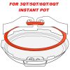 3pcs New Silicone Seal Rings Gasket For Instant Pot Blue Red White IP-DUO60 IP-LUX60 IP-DUO50 IP-LUX50 Smart-60 - 3QT