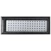 Portable Camping BBQ Grill Steel 23.6"x8.9"x13" - Black