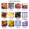 30/50/100pcs Kitchen Food Vacuum Sealer Bag Sous Vide Saver Storage Packaging Bags Accessories - Transparent - 30pcs 17*25cm