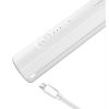 Household Hand Held Electric Coffee Cream Whisk - WHITE