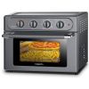 Oven Combo, WEESTA 7-in-1 Convection Oven Countertop, 24QT Large Air Fryer with Accessories & E-Recipes - Grey