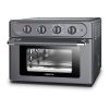 Oven Combo, WEESTA 7-in-1 Convection Oven Countertop, 24QT Large Air Fryer with Accessories & E-Recipes - Grey