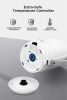KOIOS 1.8L 304 Stainless Steel Hot Water Boiler, Cool Touch Anti-Scald Double Wall Electric Tea Kettle - White