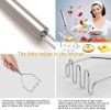 Kitchen Utensils Potato Masher For Potato Ricer Baby Food Best Kitchen Tools Stainless Steel Dishwasher Safe (Wavy) - Wavy