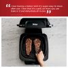 Ninja AG301 Foodi 5-in-1 Indoor Grill with Air Fry, Roast, Bake & Dehydrate, Black/Silver - Indoor Grill