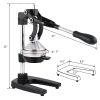Citrus Juicer Manual Fruit Juicer and Orange Squeezer Metal Hand Press Juice, Heavy Duty Orange Juicer Lemon Lime Squeezer Pomegranate - Black
