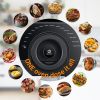 Air Fryer Oven Toaster 4 Slice - black