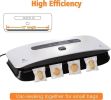 Bosonshop Food Vacuum Sealer Machine Strong Suction Power Dry and Moist Mode Starter Kit for Food Preservation and Sous Vide - 1