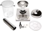 New Stainless Home/Commercial Restaurant Round Beverage Drink Dispenser Cold Drink Machine w/Cold Ice Juice Soy Milk Dispensers - 8L