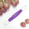 Multifunctional Grape Peeler Cutter Vegetable Cherry Slicers Fruit Tools Creative Kitchen Gadgets - Red