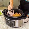 Household 8L Oval LED Display High Pressure Cooker XH - As Pitcture