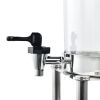 8L New Stainless Home/Commercial Restaurant Beverage Drink Dispenser w/Faucet - 8L