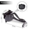 Manual Citrus Juicer Heavy Duty Juice Metal Aluminum Alloy Squeezer  - Black - Squeeze Juicer