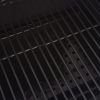 BBQ Charcoal Smoker with Bottom Shelf Black - Black