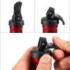 Soda Beer Wine Vacuum Retain Freshness Bottle Stop Sealer Red Wine Vacuum Sealed Saver Preserver Plug Tools Retain Freshness - Black