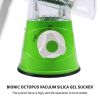 Manual Vegetable Cutter Slicer Multifunctional Round Mandoline Slicer Potato Cheese Kitchen Gadgets - Blue