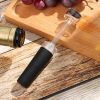 Red Wine Vacuum Retain Freshness Bottle Stopper Preserver Sealer Plug Air Pump Stopper Sealer Plug Tools Wine Vacuum Stopper - as the picture