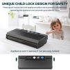 KOIOS 80Kpa Automatic Vacuum Food Sealer Machine - Black