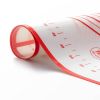Silicone Baking Mat Pizza Dough Maker Pastry Kitchen Gadgets Cooking Tools Utensils Bakeware - Red