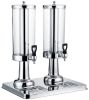 New Stainless Home/Commercial Restaurant Round Beverage Drink Dispenser Cold Drink Machine w/Cold Ice Juice Soy Milk Dispensers - 6L