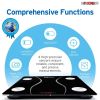 Digital Scale for Body Weight, Precision Bathroom Weighing Bath Scale, Step-On Technology, High Capacity - 400 lbs. Large Display, Batteries Included
