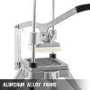 6mm/9mm/12.7mm Commercial Home Vegetable Fruit Dicer Cutter  Slicer Chopper Manual Cutting Machine - Silver - 12.7 mm