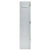 BBQ Oven Smoker with 2.2lbs Wood Chips 17.5"x11.4"x48.8" - Silver