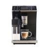 Dafino-202 Fully Automatic Espresso Maker, One touch Coffee Machine with Automatic Milk Frother for Cappuccino & Latte, Stainless Steel, Black - black