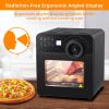 Air Fryer Oven Toaster 4 Slice - black