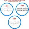 3pcs New Silicone Seal Rings Gasket For Instant Pot Blue Red White IP-DUO60 IP-LUX60 IP-DUO50 IP-LUX50 Smart-60 - 6QT