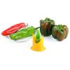 2pcs Creative Pepper Cutter Corer Slicer Tomato Fruit & Vegetable Kitchen Tools - 1