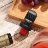 Soda Beer Wine Vacuum Retain Freshness Bottle Stop Sealer Red Wine Vacuum Sealed Saver Preserver Plug Tools Retain Freshness - Black