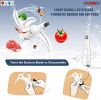 Premium Electric Meat Grinder Food Processor and 4 Titanium Blades, 12 Cup 2.2Qt Glass Strong Bowl for Vegetables Fruit Salad Onion Garlic Meat Ice 30
