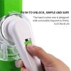 Manual Vegetable Cutter Slicer Multifunctional Round Mandoline Slicer Potato Cheese Kitchen Gadgets - Blue