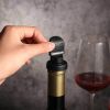 Soda Beer Wine Vacuum Retain Freshness Bottle Stop Sealer Red Wine Vacuum Sealed Saver Preserver Plug Tools Retain Freshness - Black