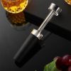 Red Wine Vacuum Retain Freshness Bottle Stopper Preserver Sealer Plug Air Pump Stopper Sealer Plug Tools Wine Vacuum Stopper - as the picture