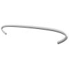 Gabion Hooks 100 pcs Galvanized Steel 7.9" - Silver