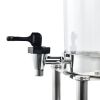 8L New Stainless Home/Commercial Restaurant Beverage Drink Dispenser w/Faucet - 16L