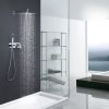 Trustmade 10 Inches Shower System Bathroom Luxury Rain Mixer Shower Combo Set Wall Mounted Rainfall Shower Head System, Rough-in Valve Body and Trim I
