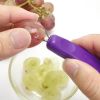 Multifunctional Grape Peeler Cutter Vegetable Cherry Slicers Fruit Tools Creative Kitchen Gadgets - Red