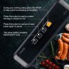 KOIOS Vacuum Sealer Machine, 86Kpa Automatic Vacuum Air Sealing System for Food Saver w/ Built-in Cutter Starter Kit, Dry & Moist Food Preservation Mo
